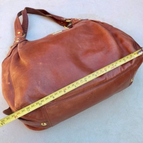 COPY - COPY - Coach Madison Maggie 3 compartment Brown Tan Large Hobo Bag - Picture 10 of 13